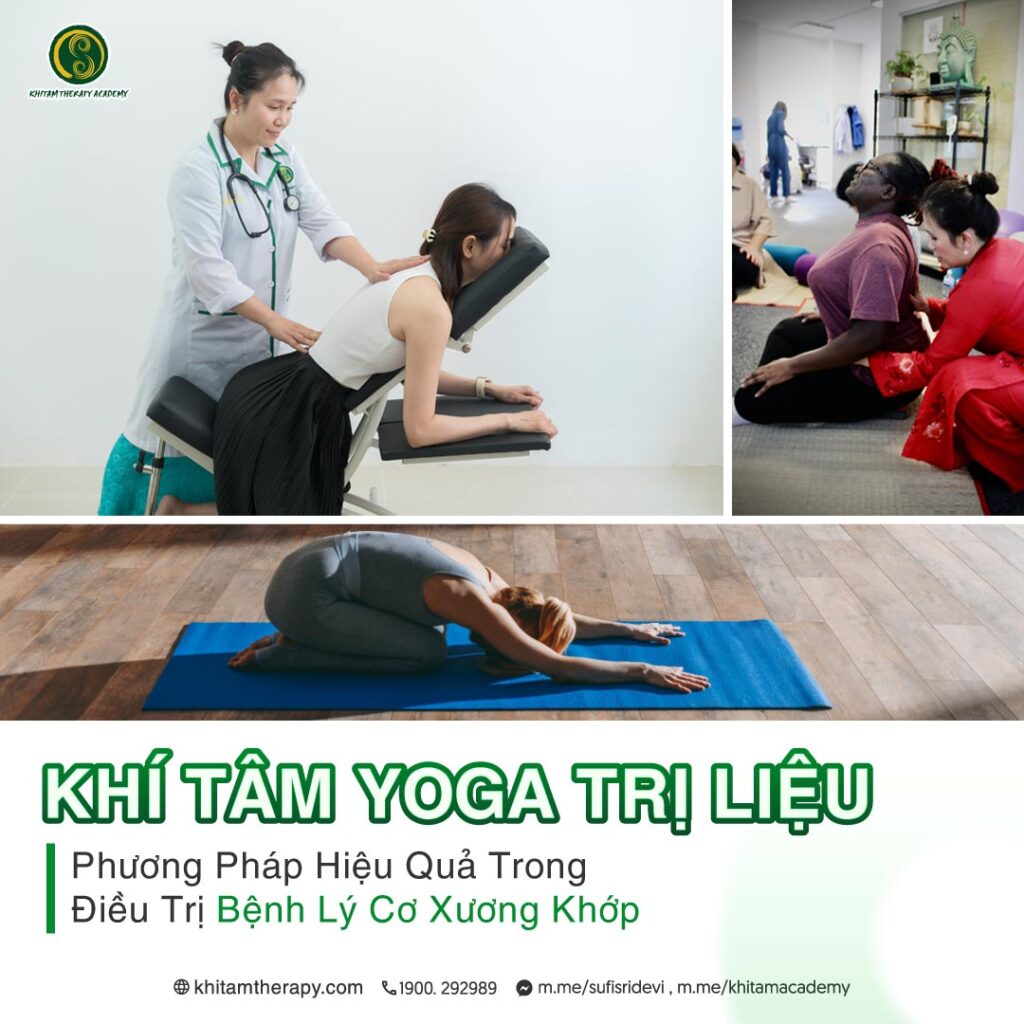 Khí Tâm Yoga Trị Liệu – Phương Pháp Toàn Diện Giúp Phục Hồi Cơ Xương Khớp Tự Nhiên