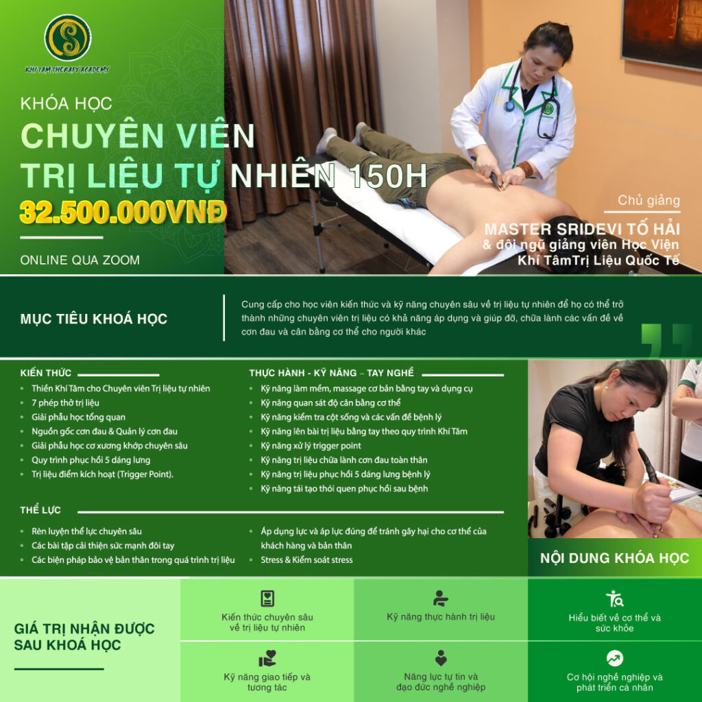 Khai Phóng Bàn Tay – Mở Lối Nghề Nghiệp Toàn Cầu Cùng Khóa Học Chuyên Viên Trị Liệu Bằng Tay